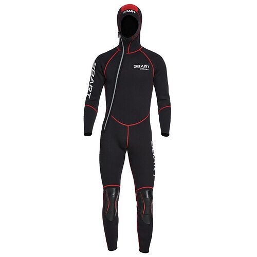 SBART Herre Våddragt - heldragt 3 mm SCR Neopren Dykkerdragter Hold Varm UV Solbeskyttelse UPF50 Mikroelastisk Heldækkende Forside Lynlås Hætte - Svømning Dykning Surfing Snorkling Helfarve Vinter
SBART Herre Våddragt - heldragt 3 mm SCR Neopren Dykkerdragter Hold Varm UV Solbeskyttelse UPF50 Mikroelastisk Heldækkende Forside Lynlås Hætte - Svømning Dykning Surfing Snorkling Helfarve Vinter