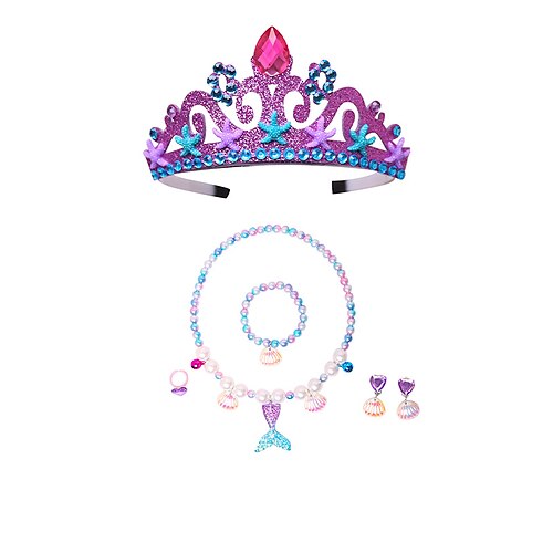 Bambino (1-4 anni) Da ragazza Attivo Da mare / Festival Color Block Set di gioielli / Tiara Argento / Giallo / Viola Taglia unica
Bambino (1-4 anni) Da ragazza Attivo Da mare / Festival Color Block Set di gioielli / Tiara Argento / Giallo / Viola Taglia unica