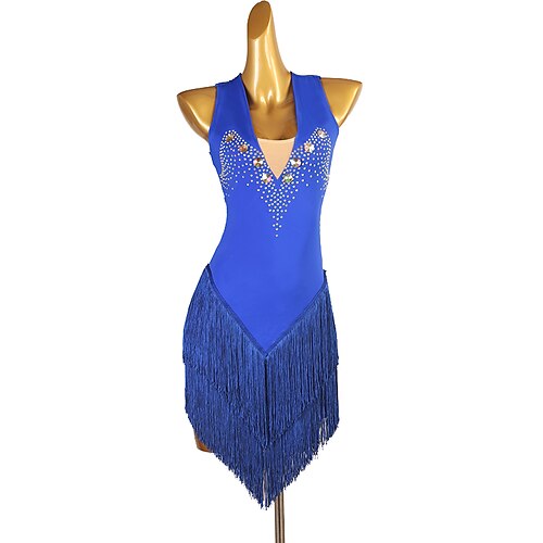 Latin Dans Kjole Kvast Kombination Krystal / Rhinsten Dame Ydeevne Træning Uden ærmer Nylon Net
Latin Dans Kjole Kvast Kombination Krystal / Rhinsten Dame Ydeevne Træning Uden ærmer Nylon Net