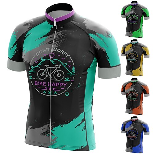 21Grams Per uomo Maglia da ciclismo Manica corta Bicicletta Maglietta / Maglia Superiore con 3 tasche posteriori Ciclismo da montagna Cicismo su strada Traspirante Traspirazione umidità Asciugatura
21Grams Per uomo Maglia da ciclismo Manica corta Bicicletta Maglietta / Maglia Superiore con 3 tasche posteriori Ciclismo da montagna Cicismo su strada Traspirante Traspirazione umidità Asciugatura