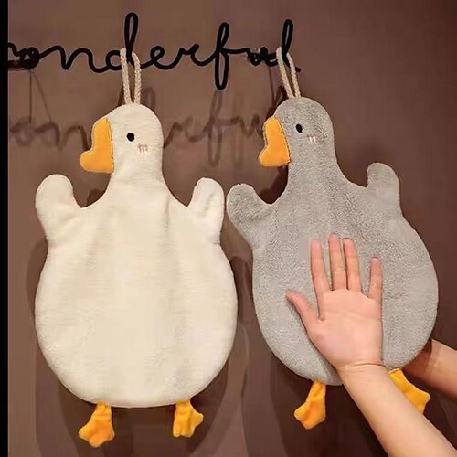 Goose Hand Towel Kitchen New Coral Velvet Can Be Hung Towel Children Cute Hand Towel
Goose Hand Towel Kitchen New Coral Velvet Can Be Hung Towel Children Cute Hand Towel
