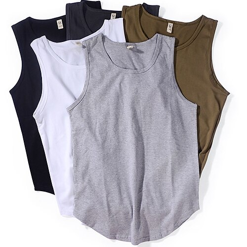 Per uomo Canotte Maglieria intima Semplice / Solido Girocollo Giornaliero Sport Senza maniche Abbigliamento Moda Casual quotidiano Contemporaneo moderno
Per uomo Canotte Maglieria intima Semplice / Solido Girocollo Giornaliero Sport Senza maniche Abbigliamento Moda Casual quotidiano Contemporaneo moderno