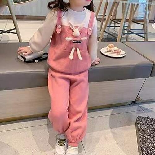 2 pezzi Bambino Da ragazza Tinta unica Felpa e pantaloni Impostato Manica lunga Attivo Informale 3-7 anni Primavera Rosa
2 pezzi Bambino Da ragazza Tinta unica Felpa e pantaloni Impostato Manica lunga Attivo Informale 3-7 anni Primavera Rosa