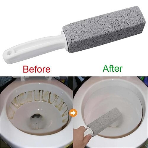 Pumice Toilet Cleaning Brush Toilet Brush Seat Toilet Stain Bathroom Scar Free Plastic Brush Yellow Scale Powerful Pumice Brush
Pumice Toilet Cleaning Brush Toilet Brush Seat Toilet Stain Bathroom Scar Free Plastic Brush Yellow Scale Powerful Pumice Brush