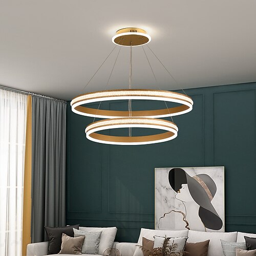 led pendel 4060cm 1-lys ring cirkel design dæmpbar luksuriøs moderne stil spisestue soveværelse pendel 110-240v
led pendel 4060cm 1-lys ring cirkel design dæmpbar luksuriøs moderne stil spisestue soveværelse pendel 110-240v