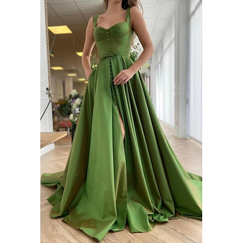 Linea-A Vestiti da sera Da principessa Vestito Formale Strascico di corte Senza maniche A cuore Raso con Fessura 2023
Linea-A Vestiti da sera Da principessa Vestito Formale Strascico di corte Senza maniche A cuore Raso con Fessura 2023