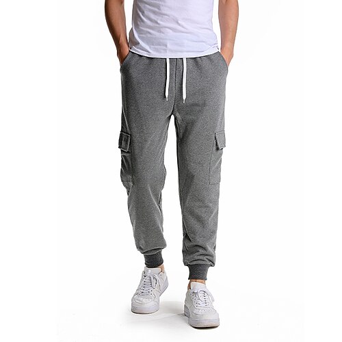 Per uomo Pantaloni cargo Pareggiatore Pantaloni Pantaloni casual A cordoncino Vita elastica Multi tasca Liscio Comfort Traspirante Esterno Giornaliero Per eventi Misto cotone Streetwear Moda Nero
Per uomo Pantaloni cargo Pareggiatore Pantaloni Pantaloni casual A cordoncino Vita elastica Multi tasca Liscio Comfort Traspirante Esterno Giornaliero Per eventi Misto cotone Streetwear Moda Nero