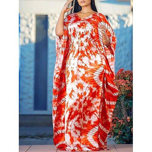 Per donna Plus Size Abito casual Colorato a macchie Abito lungo Abito lungo Manica lunga Stampa Girocollo Di tendenza Giornaliero Rosso Viola Estate Primavera L XL XXL 3XL 4XL
Per donna Plus Size Abito casual Colorato a macchie Abito lungo Abito lungo Manica lunga Stampa Girocollo Di tendenza Giornaliero Rosso Viola Estate Primavera L XL XXL 3XL 4XL