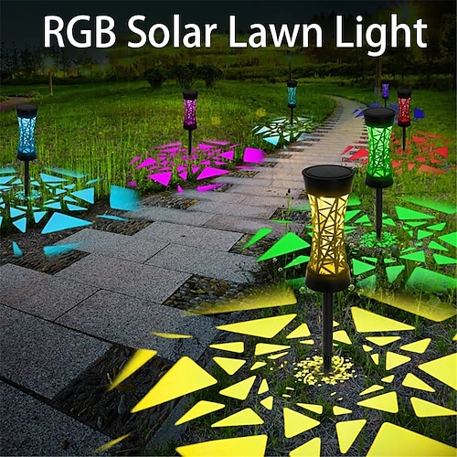 2er-Pack Solar-Wegleuchten für den Außenbereich, wasserdicht, Farbwechsel/warmweiß, Solar-Garten-Außenleuchten, automatisches Ein-/Ausschalten, solarbetriebene Landschafts-Dekorationsleuchten für
2er-Pack Solar-Wegleuchten für den Außenbereich, wasserdicht, Farbwechsel/warmweiß, Solar-Garten-Außenleuchten, automatisches Ein-/Ausschalten, solarbetriebene Landschafts-Dekorationsleuchten für