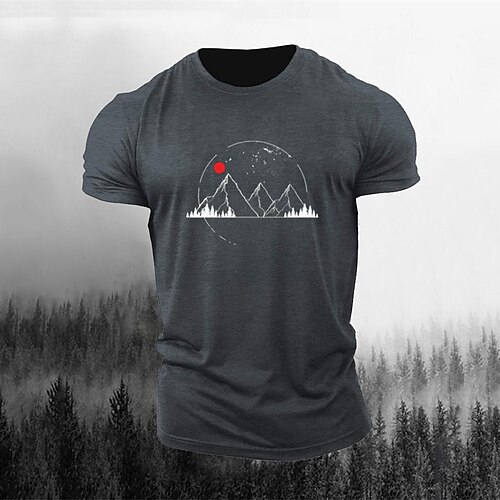 Per uomo maglietta Magliette grafiche Camicia fresca Stampe astratte Montagna stampa di lettere Girocollo Stampa a caldo Strada Da mare Maniche corte Stampa Abbigliamento Originale Essenziale
Per uomo maglietta Magliette grafiche Camicia fresca Stampe astratte Montagna stampa di lettere Girocollo Stampa a caldo Strada Da mare Maniche corte Stampa Abbigliamento Originale Essenziale