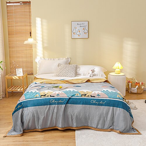 Blankets Throws, Cartoon / Letter / Nature Landscapes Flannel Toison Warmer Soft Comfy Blankets
Blankets Throws, Cartoon / Letter / Nature Landscapes Flannel Toison Warmer Soft Comfy Blankets
