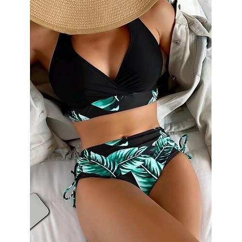 Per donna Costumi da bagno Bikini Normale Costume da bagno 2 pezzi Stampe A foglia Blu Verde Rosso rosa Costumi da bagno Sportivo Abbigliamento mare Estate
Per donna Costumi da bagno Bikini Normale Costume da bagno 2 pezzi Stampe A foglia Blu Verde Rosso rosa Costumi da bagno Sportivo Abbigliamento mare Estate