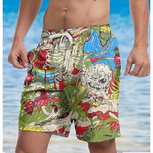 Herre Surfeshorts Lettvekt Hurtigtørkende Surfeshorts Surfing Strand Ruter Gradert Trykket Vår Sommer
Herre Surfeshorts Lettvekt Hurtigtørkende Surfeshorts Surfing Strand Ruter Gradert Trykket Vår Sommer