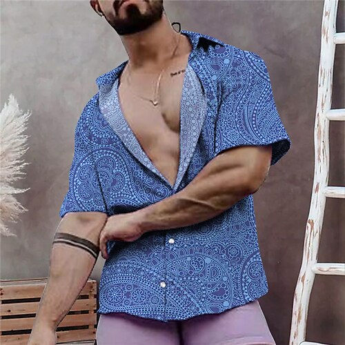 Herren Hemd Blumen Grafik-Drucke Umlegekragen Gelb Blau Purpur Grün Grau Täglich Festtage Kurze Ärmel Button-Down Bedruckt Bekleidung Tropisch Modisch Boho Designer
Herren Hemd Blumen Grafik-Drucke Umlegekragen Gelb Blau Purpur Grün Grau Täglich Festtage Kurze Ärmel Button-Down Bedruckt Bekleidung Tropisch Modisch Boho Designer