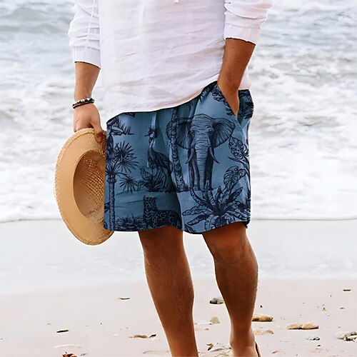 Per uomo Pantaloncini estivi Pantaloncini da spiaggia A cordoncino Vita elastica Pop art Animali Elefante Traspirante Morbido Breve Informale Giornaliero Per eventi Streetwear Hawaiano Bianco Blu
Per uomo Pantaloncini estivi Pantaloncini da spiaggia A cordoncino Vita elastica Pop art Animali Elefante Traspirante Morbido Breve Informale Giornaliero Per eventi Streetwear Hawaiano Bianco Blu