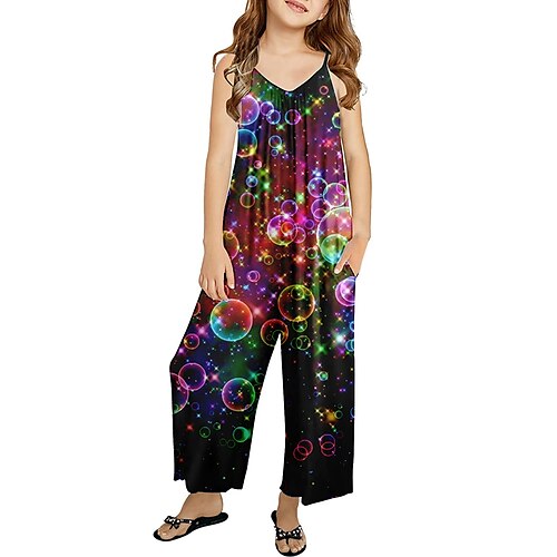 Barn Jente Kjeledress og jumpsuit Grafisk Aktiv utendørs 7-13 år Vår Svart Rød
Barn Jente Kjeledress og jumpsuit Grafisk Aktiv utendørs 7-13 år Vår Svart Rød