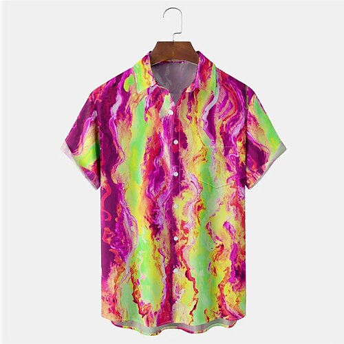 Homme Chemise Chemise hawaïenne Dégradé Imprimés Photos Col rabattu Violet Extérieur Plein Air Manches courtes Bouton bas Imprimer Vêtement Tenue Tropique Mode Hawaïen Design
Homme Chemise Chemise hawaïenne Dégradé Imprimés Photos Col rabattu Violet Extérieur Plein Air Manches courtes Bouton bas Imprimer Vêtement Tenue Tropique Mode Hawaïen Design
