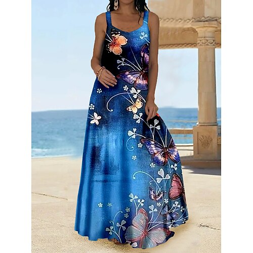 Per donna Abito lungo Abito lungo Vestito svasato Prendisole Abito estivo Farfalla Colore graduale e sfumato Di tendenza Informale Da mare Spiaggia Fine settimana Stampa Senza maniche Con bretelline
Per donna Abito lungo Abito lungo Vestito svasato Prendisole Abito estivo Farfalla Colore graduale e sfumato Di tendenza Informale Da mare Spiaggia Fine settimana Stampa Senza maniche Con bretelline