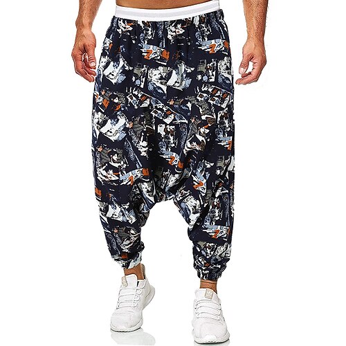 Per uomo Pantaloni Pantaloni estivi Pantaloni da spiaggia Pantaloni stile harem Collage Vita elastica cascante Stampa Senza ferro Lunghezza intera Informale Giornaliero Boho Hippie Morbido Nero Media
Per uomo Pantaloni Pantaloni estivi Pantaloni da spiaggia Pantaloni stile harem Collage Vita elastica cascante Stampa Senza ferro Lunghezza intera Informale Giornaliero Boho Hippie Morbido Nero Media