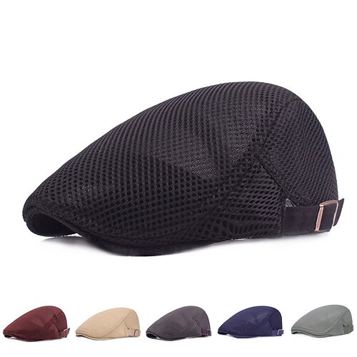 Per uomo Cappello basco Nero Bianco Poliestere Retato Streetwear Moda La moda degli anni '20 Esterno Giornaliero Per uscire Liscio Crema solare
Per uomo Cappello basco Nero Bianco Poliestere Retato Streetwear Moda La moda degli anni '20 Esterno Giornaliero Per uscire Liscio Crema solare