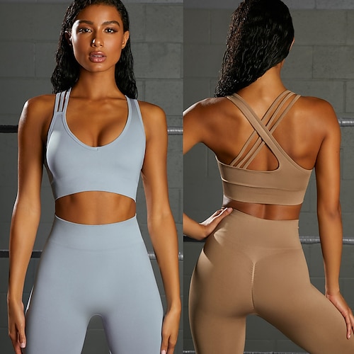 Per donna Reggiseni sportivi Supporto forte Retro incrociato Imbottitura removibile Tinta unica Nero Rosso Yoga Fitness Allenamento in palestra Buon top Sport Abbigliamento sportivo Ad alto impatto
Per donna Reggiseni sportivi Supporto forte Retro incrociato Imbottitura removibile Tinta unica Nero Rosso Yoga Fitness Allenamento in palestra Buon top Sport Abbigliamento sportivo Ad alto impatto