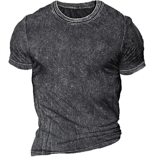 Herre T-shirt 100% bomuldssyre-vaskeskjorte Vanlig Rund hals Dagligdagstøj Ferierejse Kortærmet Tøj 100 % bomuld Sport Designer Afslappet
Herre T-shirt 100% bomuldssyre-vaskeskjorte Vanlig Rund hals Dagligdagstøj Ferierejse Kortærmet Tøj 100 % bomuld Sport Designer Afslappet