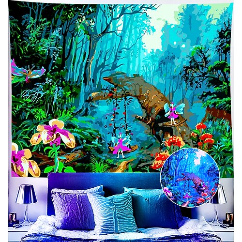 Tapiz grande de luz negra uv reactivo trippy psicodélico dormitorio sala de estar arte decoración tela colgante
Tapiz grande de luz negra uv reactivo trippy psicodélico dormitorio sala de estar arte decoración tela colgante