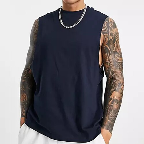 Herre Singleter Vest topp Underskjorte عادي Crew-hals treningsklær Feriereise Ermeløs Klær Mote Gatemote Klassisk Stil
Herre Singleter Vest topp Underskjorte عادي Crew-hals treningsklær Feriereise Ermeløs Klær Mote Gatemote Klassisk Stil