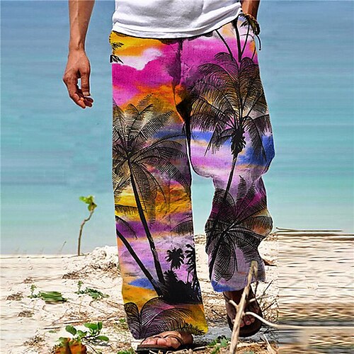 Per uomo Pantaloni Pantaloni estivi Pantaloni da spiaggia A cordoncino Vita elastica Gamba dritta Albero di cocco Stampe astratte Comfort Informale Giornaliero Per eventi Streetwear Hawaiano Blu Viola
Per uomo Pantaloni Pantaloni estivi Pantaloni da spiaggia A cordoncino Vita elastica Gamba dritta Albero di cocco Stampe astratte Comfort Informale Giornaliero Per eventi Streetwear Hawaiano Blu Viola