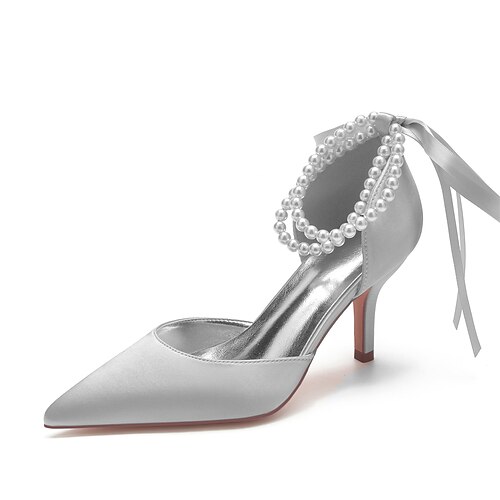Per donna scarpe da sposa Scarpe da sera Matrimonio Serata e festa Fiocco Perle di imitazione Tacco alto Appuntite Sensuale minimalismo Raso Con lacci intrecciali Tinta unica Argento Vinaccia Verde e
Per donna scarpe da sposa Scarpe da sera Matrimonio Serata e festa Fiocco Perle di imitazione Tacco alto Appuntite Sensuale minimalismo Raso Con lacci intrecciali Tinta unica Argento Vinaccia Verde e