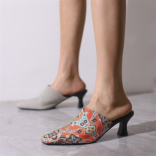Femme Mules Mules à talons du quotidien Talon Bottier Bout fermé Décontractées Faux Cuir Mocassins Bloc de couleur Noir Blanche Bleu
Femme Mules Mules à talons du quotidien Talon Bottier Bout fermé Décontractées Faux Cuir Mocassins Bloc de couleur Noir Blanche Bleu
