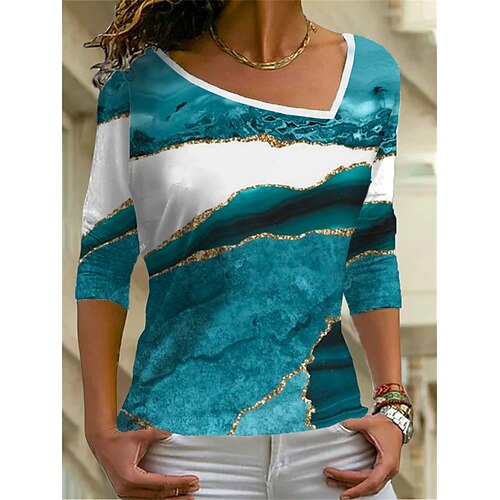 Mujer Camiseta Blanco Verde Trébol Graphic Mariposa Estampado Manga Larga Casual Fin de semana Básico Escote en Pico Regular Mariposa Pintura S
Mujer Camiseta Blanco Verde Trébol Graphic Mariposa Estampado Manga Larga Casual Fin de semana Básico Escote en Pico Regular Mariposa Pintura S