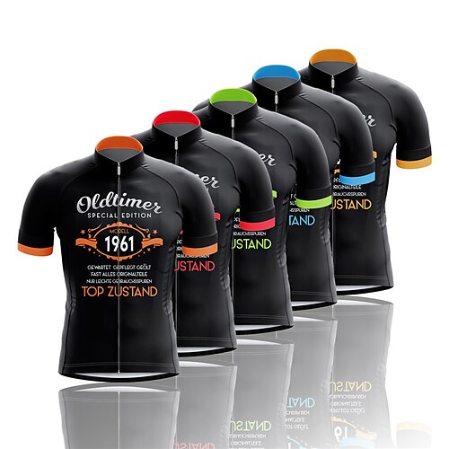 21Grams Per uomo Maglia da ciclismo Manica corta Bicicletta Superiore con 3 tasche posteriori Ciclismo da montagna Cicismo su strada Traspirante Traspirazione umidità Asciugatura rapida Strisce
21Grams Per uomo Maglia da ciclismo Manica corta Bicicletta Superiore con 3 tasche posteriori Ciclismo da montagna Cicismo su strada Traspirante Traspirazione umidità Asciugatura rapida Strisce