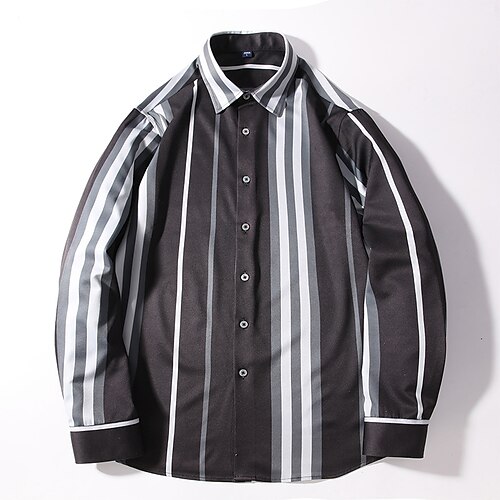 Per uomo Camicia Camicia con bottoni Maglietta informale Nero Giallo Blu Grigio Manica lunga A strisce Collo ripiegabile Giornaliero Da mare Abbigliamento Di tendenza Informale Comodo
Per uomo Camicia Camicia con bottoni Maglietta informale Nero Giallo Blu Grigio Manica lunga A strisce Collo ripiegabile Giornaliero Da mare Abbigliamento Di tendenza Informale Comodo