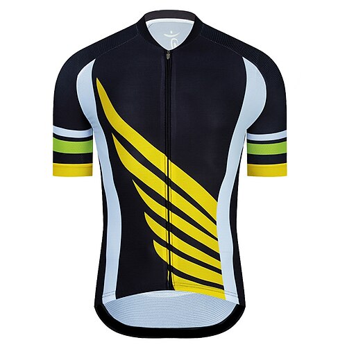 21Grams Herre Cykeltrøje Kortærmet Cykel Toppe med 3 baglommer Bjerg Cykling Vej Cykling Åndbart Svedtransporende Hurtigtørrende Refleksbånd Gul Rød Orange Geometrisk Polyester Sport Tøj
21Grams Herre Cykeltrøje Kortærmet Cykel Toppe med 3 baglommer Bjerg Cykling Vej Cykling Åndbart Svedtransporende Hurtigtørrende Refleksbånd Gul Rød Orange Geometrisk Polyester Sport Tøj