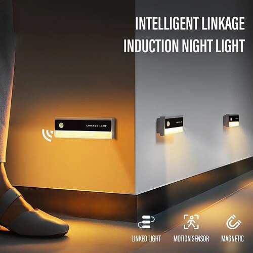 sensor led natlys forbindelse menneskelig krop induktion natlys usb opladning bevægelsessensor trådløs natlampe magnetisk sugeværelse soveværelse korridor natlys skab lys til soveværelse trappe adgang
sensor led natlys forbindelse menneskelig krop induktion natlys usb opladning bevægelsessensor trådløs natlampe magnetisk sugeværelse soveværelse korridor natlys skab lys til soveværelse trappe adgang