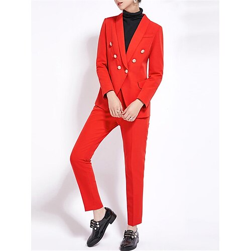 Per donna Abiti Giacca Esterno Pulsante Liscio Traspirante Streetwear Standard Capispalla Manica lunga Autunno Nero S
Per donna Abiti Giacca Esterno Pulsante Liscio Traspirante Streetwear Standard Capispalla Manica lunga Autunno Nero S