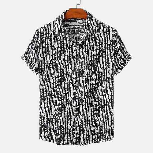 Per uomo Camicia Camicia hawaiana Camicia con bottoni Maglietta informale Camicia da spiaggia Nero / arancio Nero Bianco Giallo Blu marino scuro Manica corta Pop art Collo ripiegabile Giornaliero Da
Per uomo Camicia Camicia hawaiana Camicia con bottoni Maglietta informale Camicia da spiaggia Nero / arancio Nero Bianco Giallo Blu marino scuro Manica corta Pop art Collo ripiegabile Giornaliero Da
