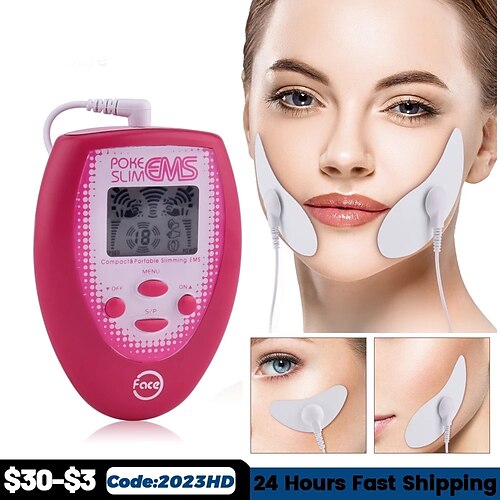 EMS Face Silmming Massager Electric Muscle Stimulator Skin Lifting Machine Facial Massager Reduce Double Chin Skin Lift Tools
EMS Face Silmming Massager Electric Muscle Stimulator Skin Lifting Machine Facial Massager Reduce Double Chin Skin Lift Tools