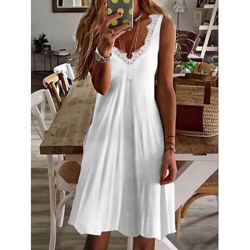 Dame Afslappet påklædning Tank Top Kjole Print kjole Blomstret Vanlig Trykt mønster V-hals Midikjole Aktiv Mode udendørs Daglig Uden ærmer Løstsiddende Lys Lyserød Hvid Lyserød Forår Sommer S M L XL
Dame Afslappet påklædning Tank Top Kjole Print kjole Blomstret Vanlig Trykt mønster V-hals Midikjole Aktiv Mode udendørs Daglig Uden ærmer Løstsiddende Lys Lyserød Hvid Lyserød Forår Sommer S M L XL