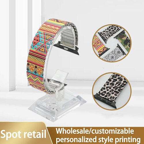 Bracelet élastique pour iwatch 40mm 44mm 42mm 45/49mm bracelet en acier inoxydable pour apple watch série 8 7 6 5 4 3 se expansion luxe
Bracelet élastique pour iwatch 40mm 44mm 42mm 45/49mm bracelet en acier inoxydable pour apple watch série 8 7 6 5 4 3 se expansion luxe