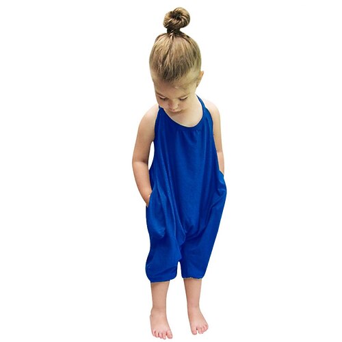Bambino Da ragazza Salopette e tuta Tinta unica Di tendenza Esterno 3-7 anni Primavera Nero Giallo Rosa
Bambino Da ragazza Salopette e tuta Tinta unica Di tendenza Esterno 3-7 anni Primavera Nero Giallo Rosa