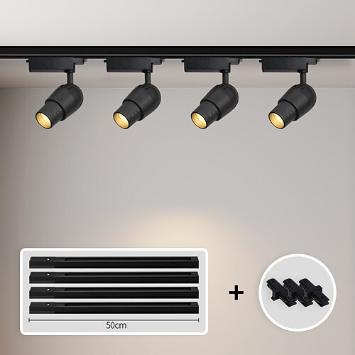 kit di illuminazione a binario a led faretto a soffitto a 1 testa dimmerabile, testa di luce regolabile per illuminazione d'accento 7w / 12w 110-240v
kit di illuminazione a binario a led faretto a soffitto a 1 testa dimmerabile, testa di luce regolabile per illuminazione d'accento 7w / 12w 110-240v