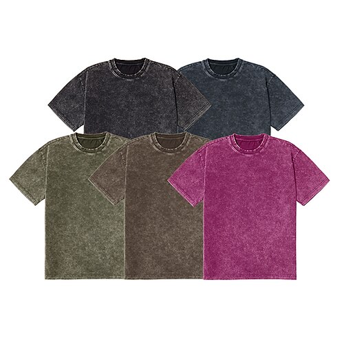 Per uomo Camicia 100% cotone lavaggio acido Camicia oversize Liscio Girocollo Sportivo Giornaliero Manica corta Abbigliamento 100% cotone Di tendenza Originale Informale
Per uomo Camicia 100% cotone lavaggio acido Camicia oversize Liscio Girocollo Sportivo Giornaliero Manica corta Abbigliamento 100% cotone Di tendenza Originale Informale