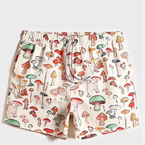 Herre Badeshorts Surfeshorts Strandshorts Snorer med mesh fôr Elastisk midje Grafiske trykk Sopp Hurtigtørkende Kort Avslappet Daglig Ferie Bohem Hawaiisk Beige Mikroelastisk
Herre Badeshorts Surfeshorts Strandshorts Snorer med mesh fôr Elastisk midje Grafiske trykk Sopp Hurtigtørkende Kort Avslappet Daglig Ferie Bohem Hawaiisk Beige Mikroelastisk