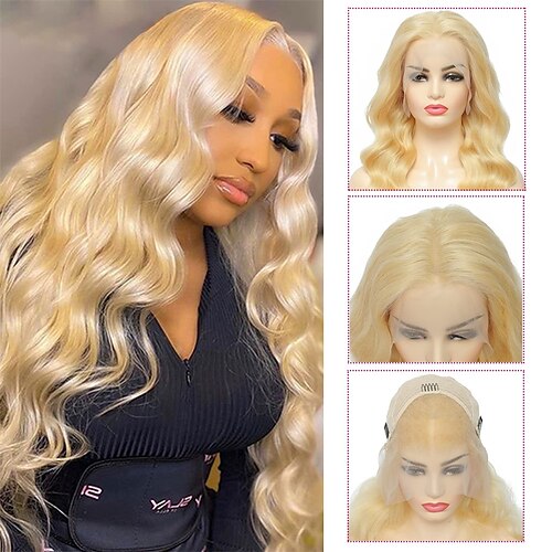 613 parrucca anteriore in pizzo onda del corpo capelli umani 10a brasiliana 13x4 parrucche frontali in pizzo biondo densità 150% nodi sbiancati pre pizzicati con i capelli del bambino
613 parrucca anteriore in pizzo onda del corpo capelli umani 10a brasiliana 13x4 parrucche frontali in pizzo biondo densità 150% nodi sbiancati pre pizzicati con i capelli del bambino