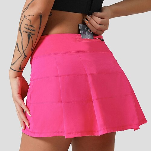 Per donna Gonna da tennis Gonna da golf Gonna Yoga 2 in 1 Tasca nascosta in vita Yoga Fitness Allenamento in palestra Pantaloni Nero Bianco Verde Chiaro Elastene Gli sport Abbigliamento sportivo
Per donna Gonna da tennis Gonna da golf Gonna Yoga 2 in 1 Tasca nascosta in vita Yoga Fitness Allenamento in palestra Pantaloni Nero Bianco Verde Chiaro Elastene Gli sport Abbigliamento sportivo