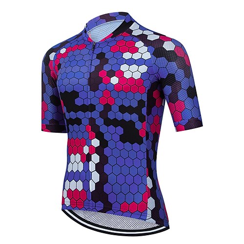 21Grams Per uomo Maglia da ciclismo Manica corta Bicicletta Maglietta / Maglia Superiore con 3 tasche posteriori Ciclismo da montagna Cicismo su strada Traspirante Traspirazione umidità Asciugatura
21Grams Per uomo Maglia da ciclismo Manica corta Bicicletta Maglietta / Maglia Superiore con 3 tasche posteriori Ciclismo da montagna Cicismo su strada Traspirante Traspirazione umidità Asciugatura