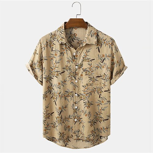 Herren Hemd Hawaiihemd Sommerhemd Grafik-Drucke Blätter Umlegekragen Khaki Outdoor Strasse Kurze Ärmel Button-Down Bedruckt Bekleidung Tropisch Modisch Hawaiianisch Designer
Herren Hemd Hawaiihemd Sommerhemd Grafik-Drucke Blätter Umlegekragen Khaki Outdoor Strasse Kurze Ärmel Button-Down Bedruckt Bekleidung Tropisch Modisch Hawaiianisch Designer