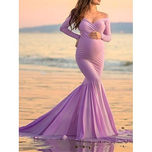 Per donna Abito di maternità Vestito da festa Vestito tubino Vestito svasato Tinta unica Abito lungo Abito lungo Manica lunga Senza spalline Di tendenza Feste Rosa Blu reale Viola Primavera Estate S
Per donna Abito di maternità Vestito da festa Vestito tubino Vestito svasato Tinta unica Abito lungo Abito lungo Manica lunga Senza spalline Di tendenza Feste Rosa Blu reale Viola Primavera Estate S